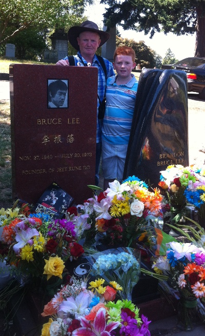Bruce Lee's Gravesite 2013